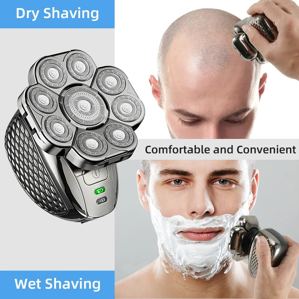 Grooming Kit 9D Floating Heads 6 in 1 Waterproof