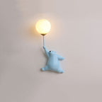 Decorative Balloon Light for Kids Room - Adorable Bear Wall Lamp