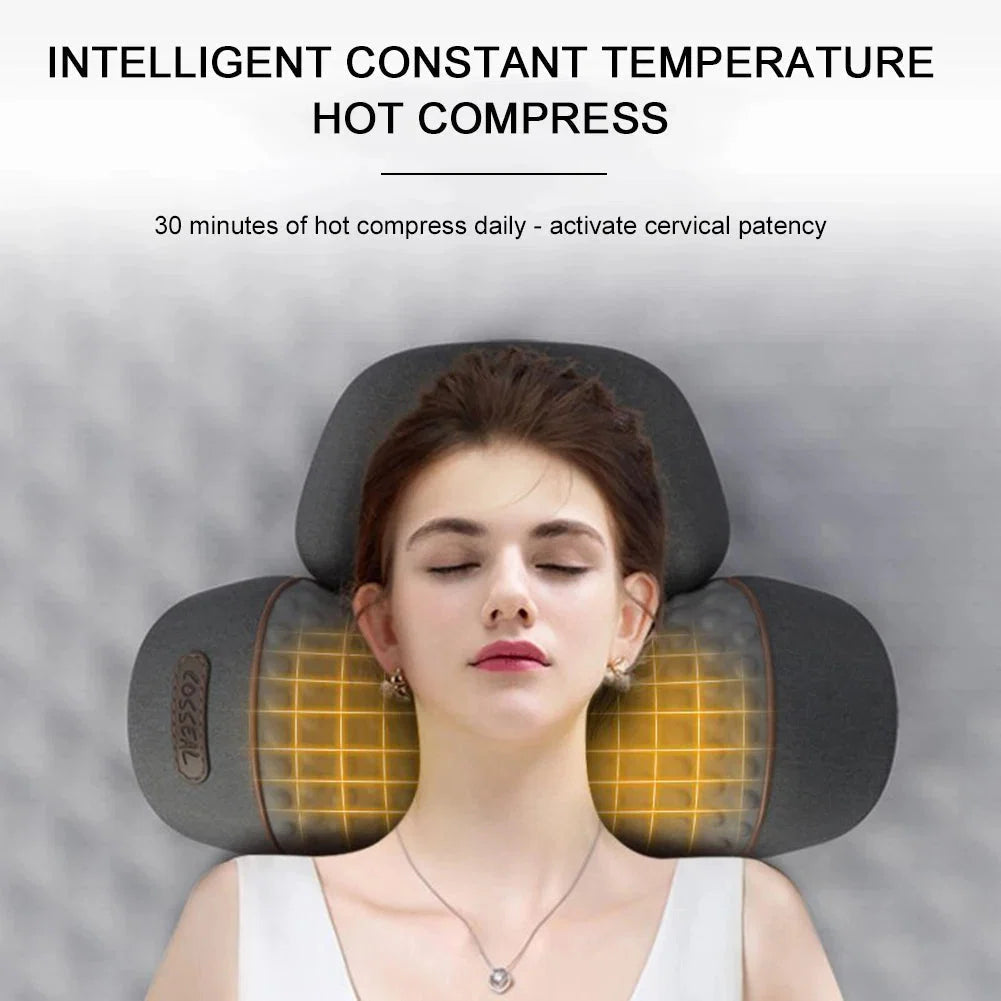 Neck Pillow Ergonomic Heated Massage
