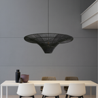Pendant Light for Dining Room in Rattan Design