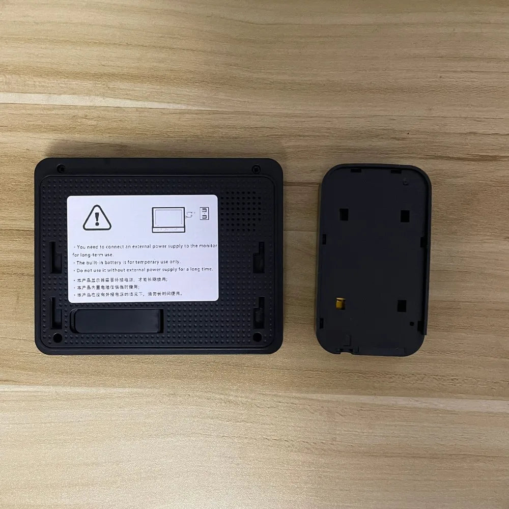 Video Doorbell Wireless 4.3-Inch IPS Night Vision & Two-Way Talk