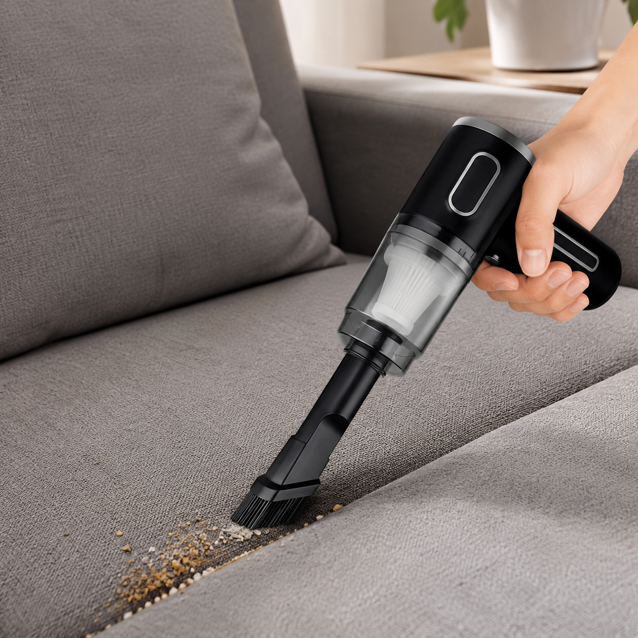 Cordless USB-Rechargeable Handheld Vacuum