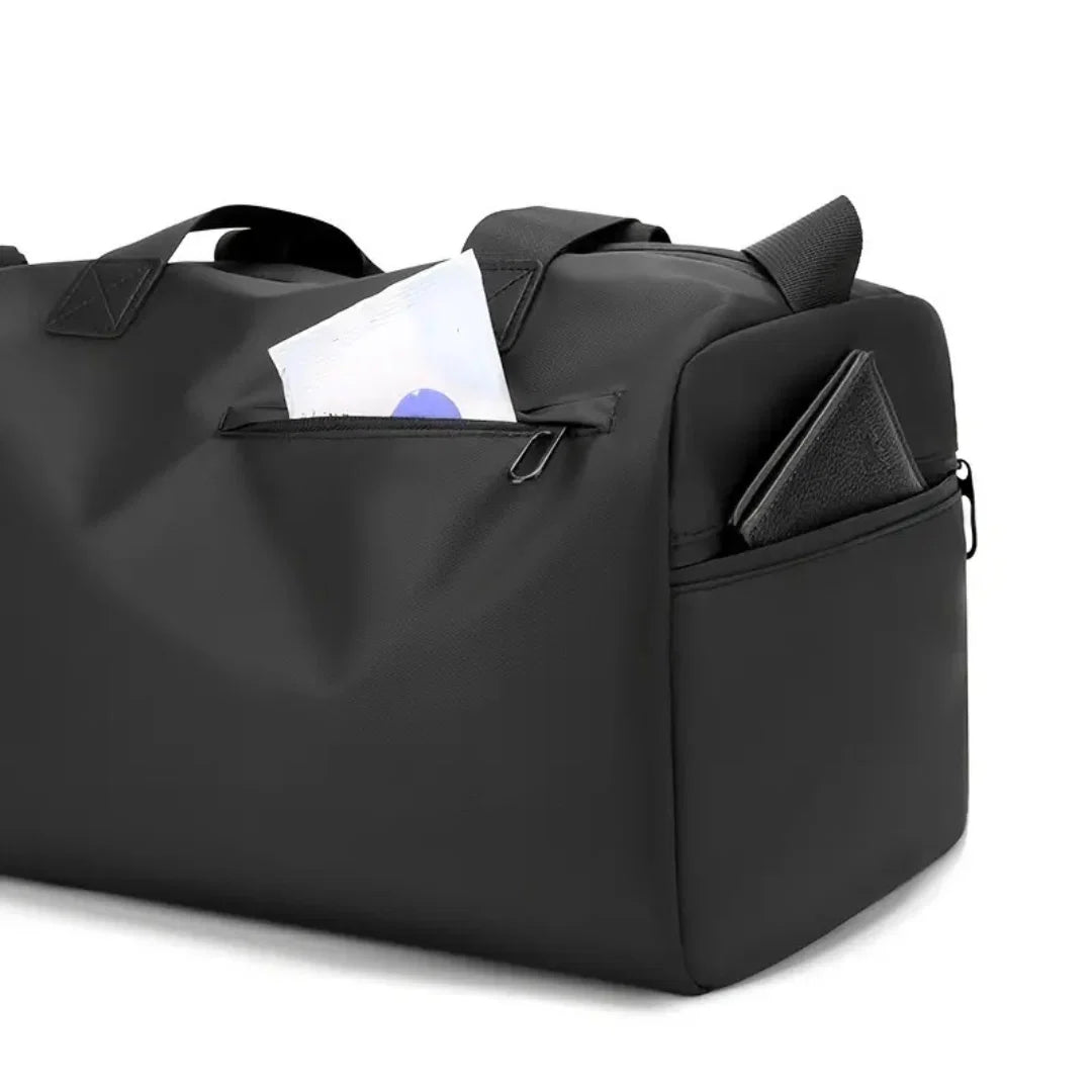 Gym Bag Waterproof Oxford Shoe Compartment & Bottom Pocket