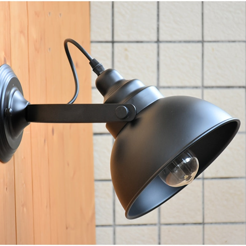 Retro Metal Wall Sconce Lamp - Industrial Vintage Lighting Fixture