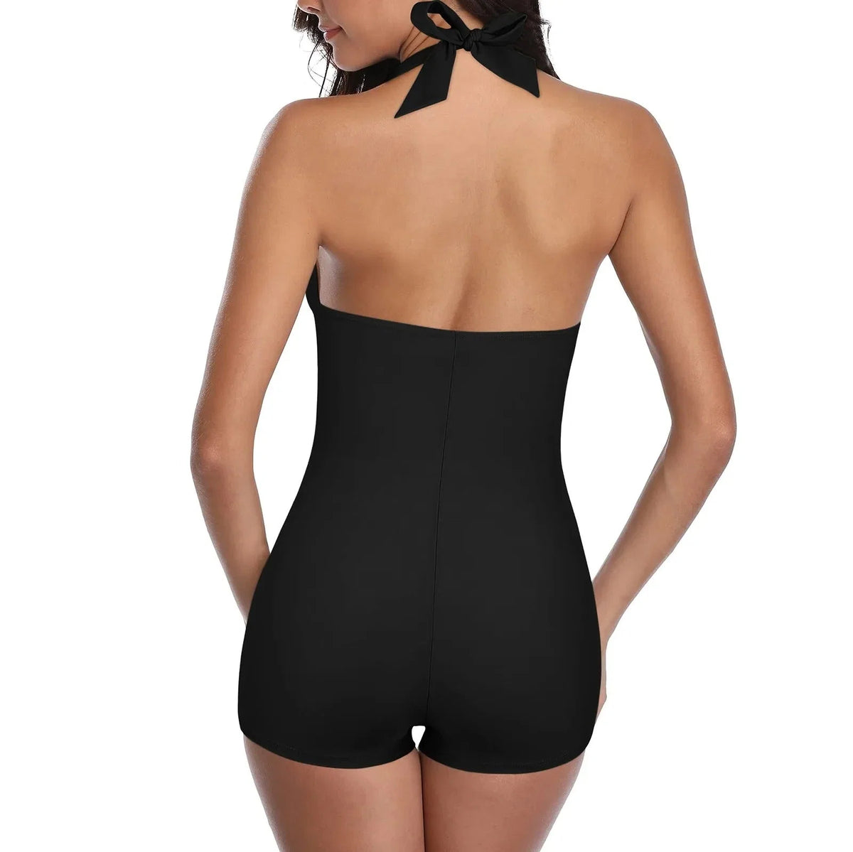 Swimsuit Backless Padded Cups & Quick-Dry