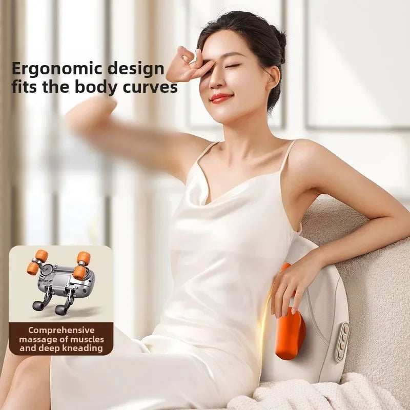 Massage Pillow Wireless Shiatsu & Heat