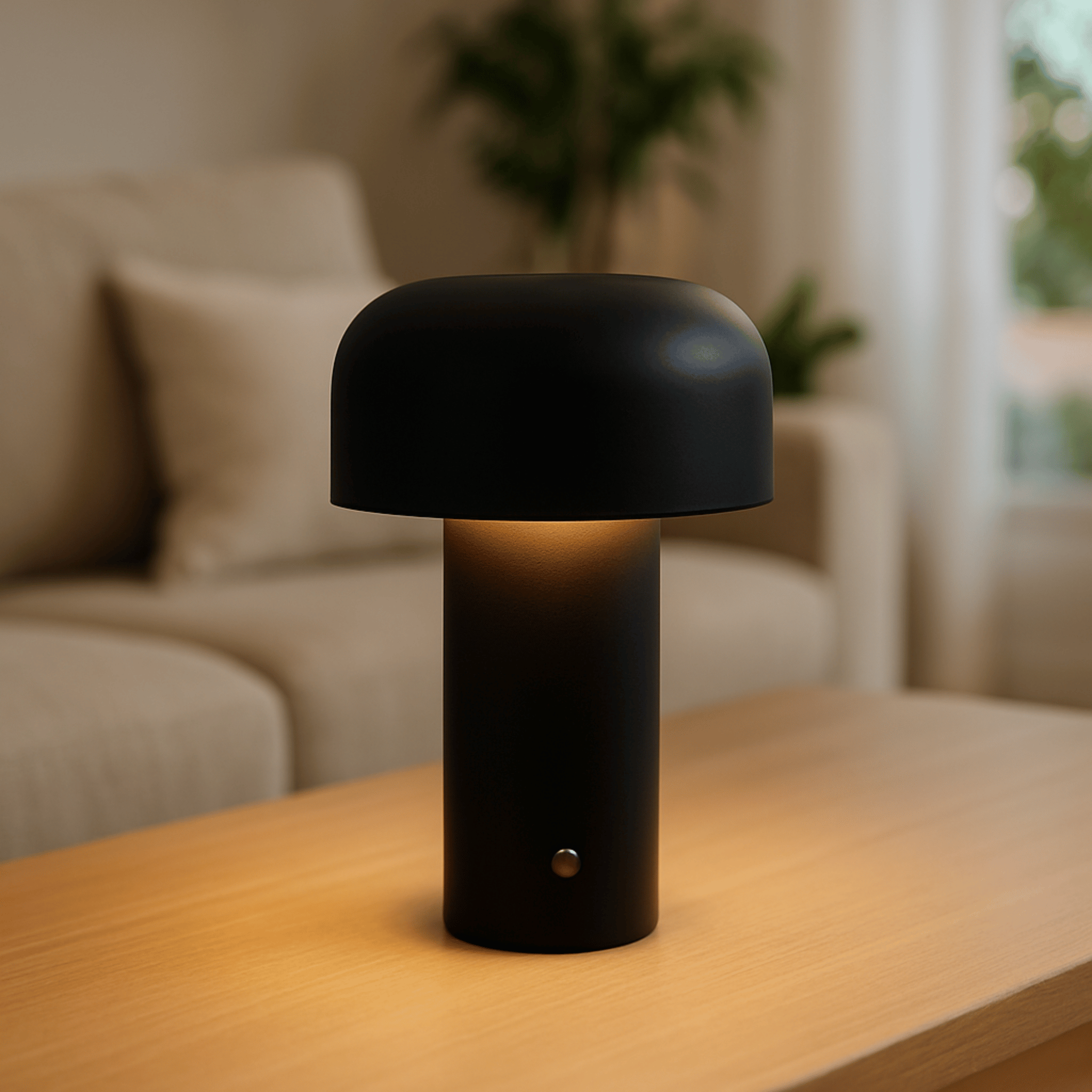 Metal Shade Rechargeable LED Desk Light