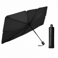 Reflective Titanium-Alloy Rollable Windshield Sunshade (Ø55.1 in)