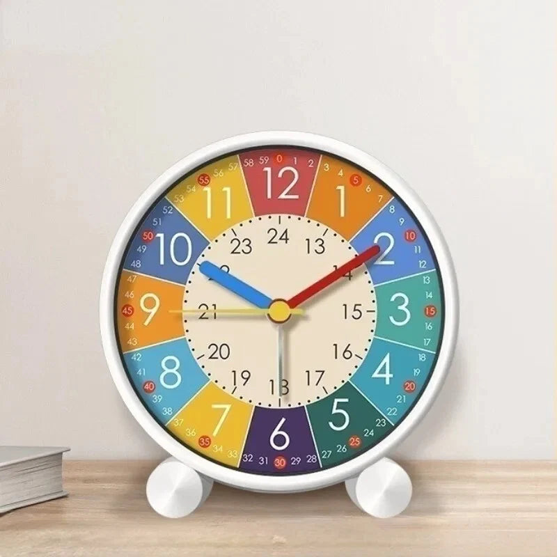 Children's Alarm Clock Interactive Puzzle Large Bright Display