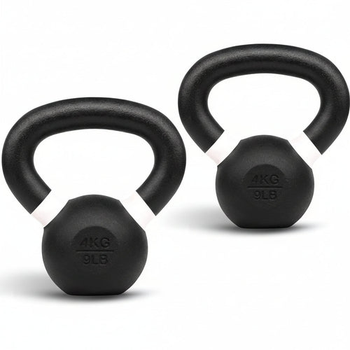 Cast Iron Kettlebell for Strength Training and Fitness Workouts