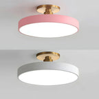 Stylish Dual-Tone LED Ceiling Fixture with Remote Dimming