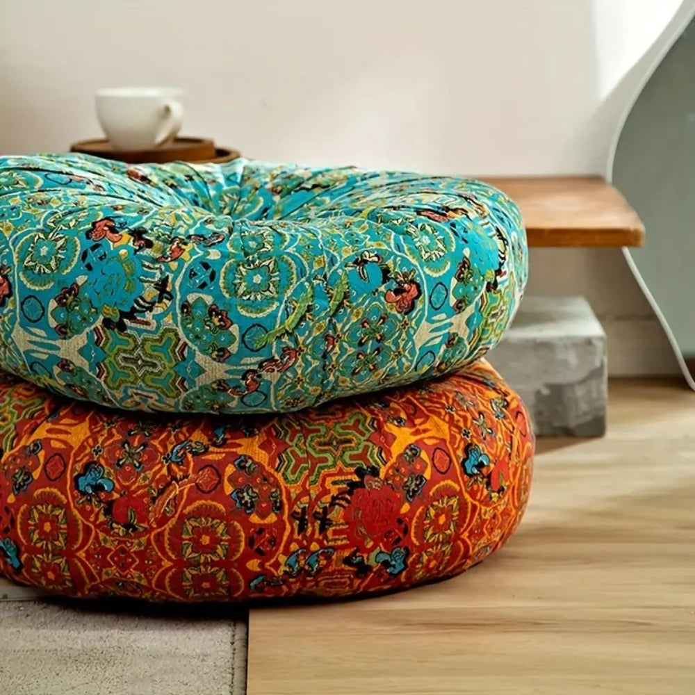 Moroccan Plush Meditation Pillow by Zahara