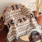 Moroccan Pattern Picnic Blanket - Boho Style Mat for Outdoor Use