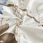 Blooming Elegance Duvet Cover Ensemble