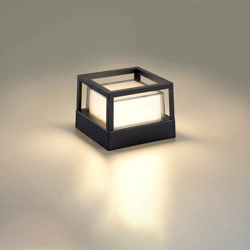 Outdoor Lawn Light with LED – Waterproof Aluminum Cylinder Design