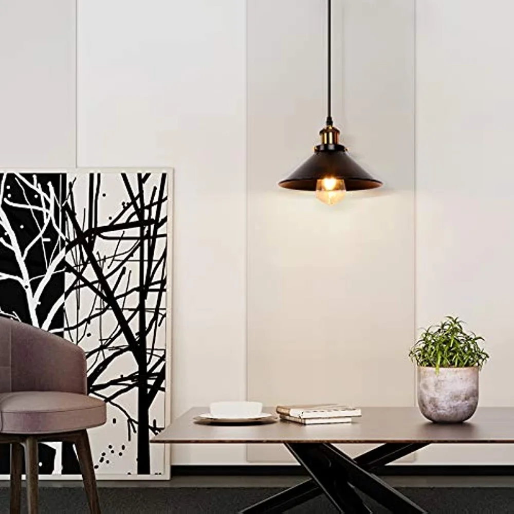 Chic Industrial Pendant Light for Loft and Dining Areas