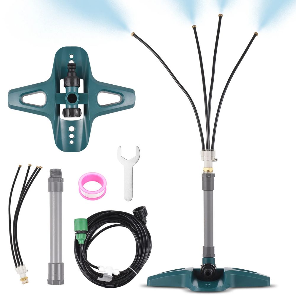 Freestanding Patio Cooling Spray System for Outdoor Misting