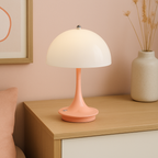Table Lamp with Mushroom Design