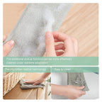 Flat Design Microfiber Brush for Cleaning Gaps - Retractable Mop Tool