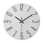 Contemporary Wall Clock with Minimalist Gold Aesthetic