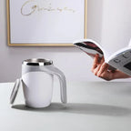 Stirring Mug One-Button 400ml BPA-Free Portable