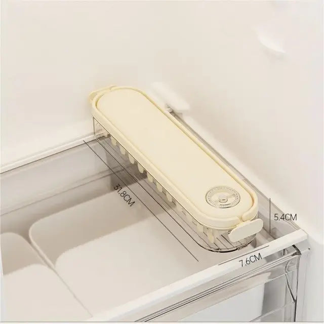 Fridge Storage Box Stackable Airtight Space-Saving