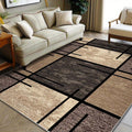 Modern Non-Slip Carpet | Washable Geometric Design Area Rug
