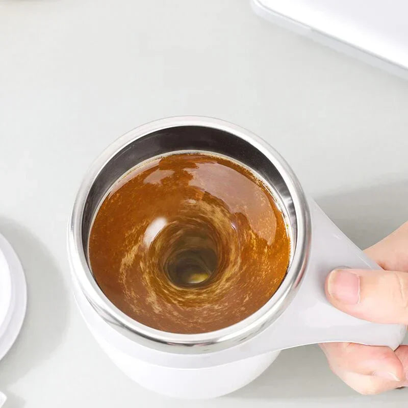 Stirring Mug One-Button 400ml BPA-Free Portable