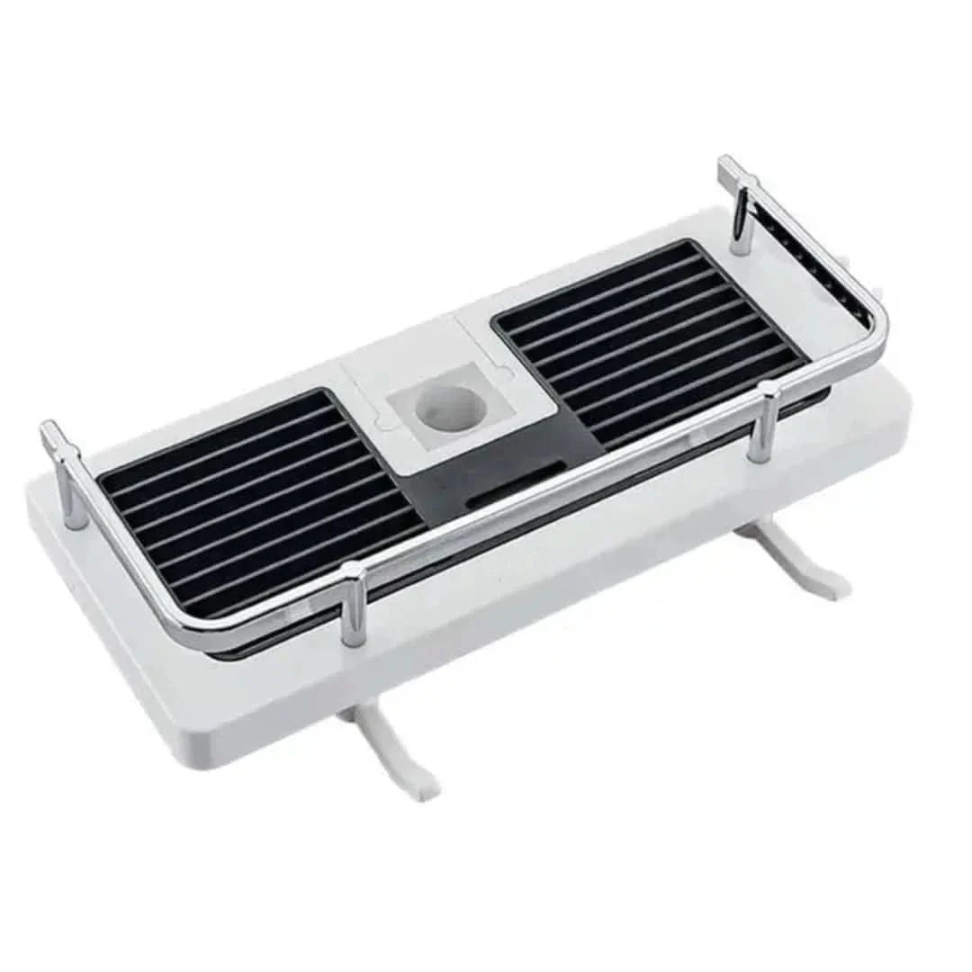 Shower Storage Rack Drill-Free Self-Adhesive Load-Bearing