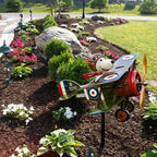 Weather-Resistant Stainless Steel Biplane Wind Spinner