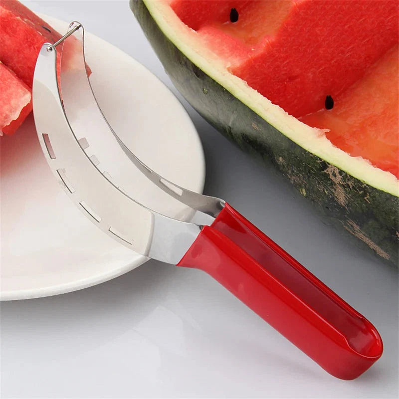 Fruit Slicer One-Motion Stainless Steel & Dishwasher-Safe