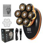 Electric Shaver 7D Floating Heads 5-in-1 Grooming Kit