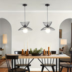 Adjustable Industrial Style Black Pendant Light – Retro Design