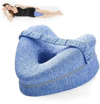 Leg Pillow Ergonomic Memory Foam Washable Cover