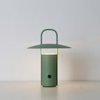 Metal Table Lamp with Touch Control – USB Rechargeable LED Light