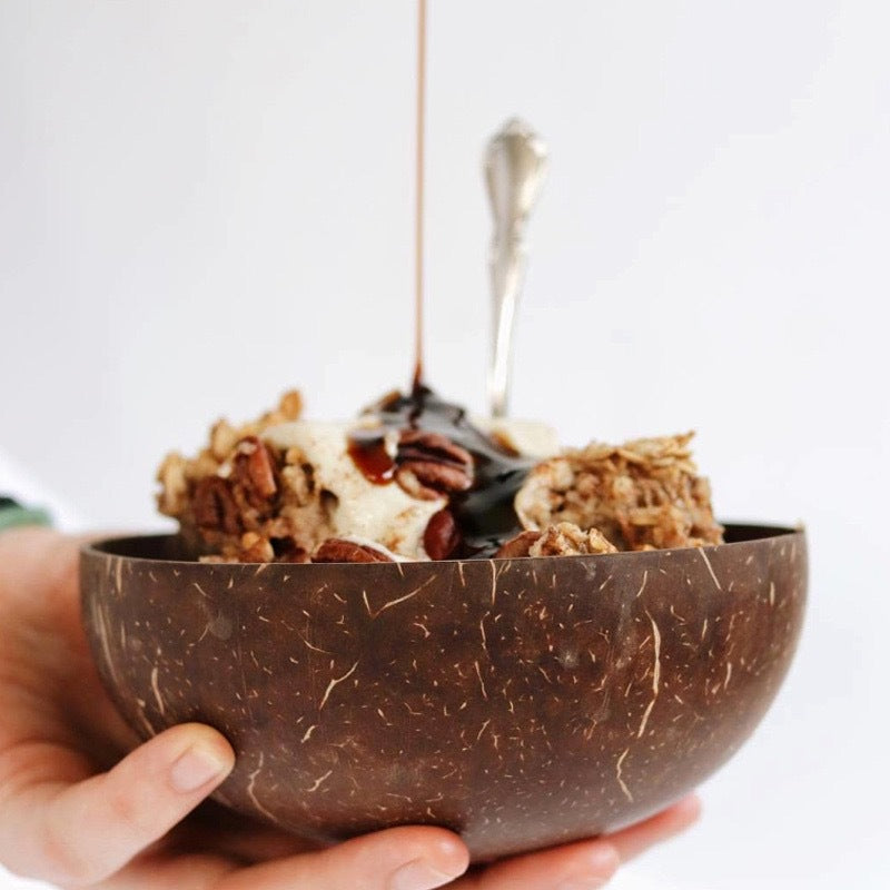 Tropical Bliss Coconut Serving Bowl