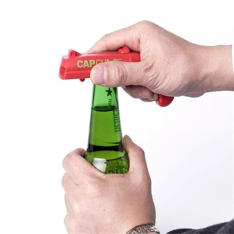 Bottle Opener Cap-Launching Up To 52.5 Feet Pocket-Sized