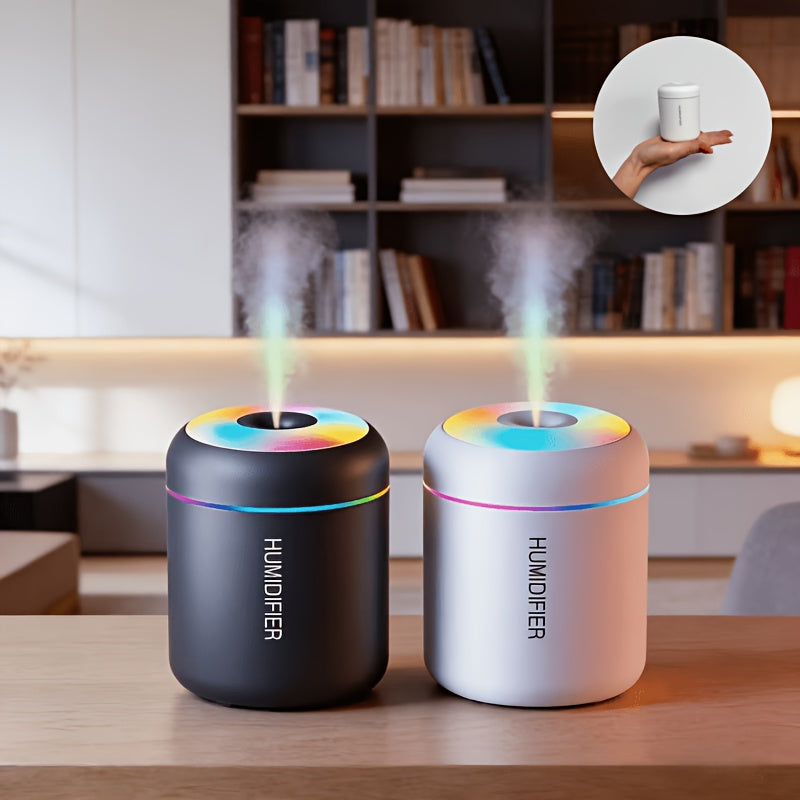 Cold Mist USB-Powered Color-Changing Essential Oil Diffuser