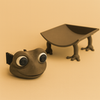 Decorative Tabletop Figure for Animal-Themed Toilet Paper Holder