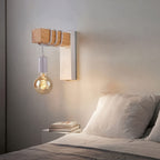 Industrial Style Wall Light Fixture with E27 Socket and Metal Design