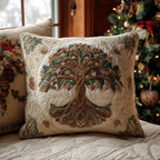 Quilted Cotton-Blend Reversible Cushion Cover (Envelope Closure)