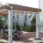 Garden Irrigation System for Outdoor Cooling – Fine Mist Solution
