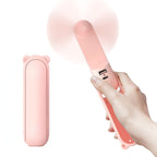 Pocket-Sized USB Rechargeable Handheld Cooling Fan