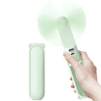 Pocket-Sized USB Rechargeable Handheld Cooling Fan
