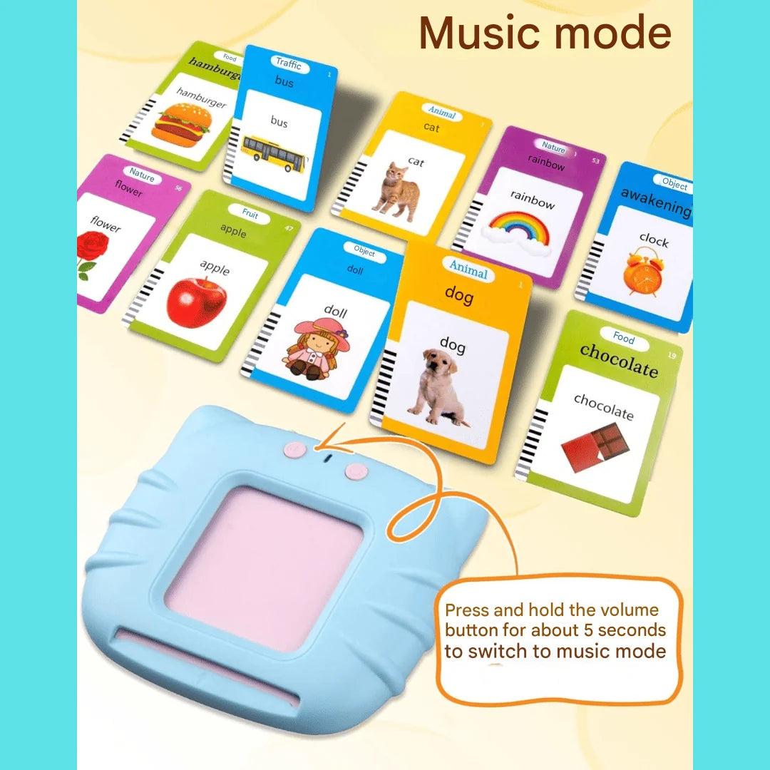 Flash Cards Spanish & English Audio 224 Words