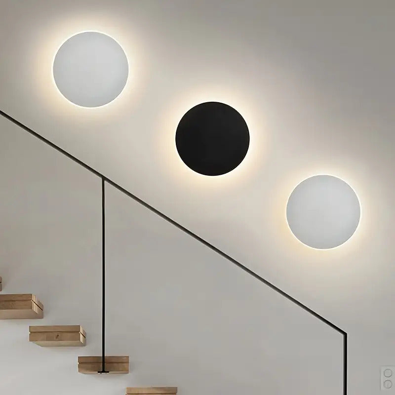 Contemporary Round LED Wall Lamp | Sleek Nordic Style