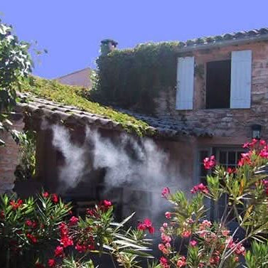 Garden Irrigation System for Outdoor Cooling – Fine Mist Solution