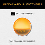 Wake-Up Light Alarm Clock Sunrise & Sunset Simulation