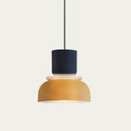 Color-Block Metal Pendant Lamp (30 cm)