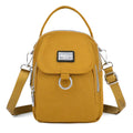 Handbag Ample Storage Multiple Zip Pockets Removable Strap